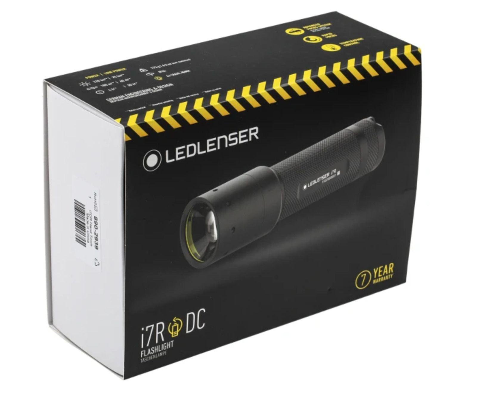 LINTERNA LED LENSER RECARGABLE i7DR-2