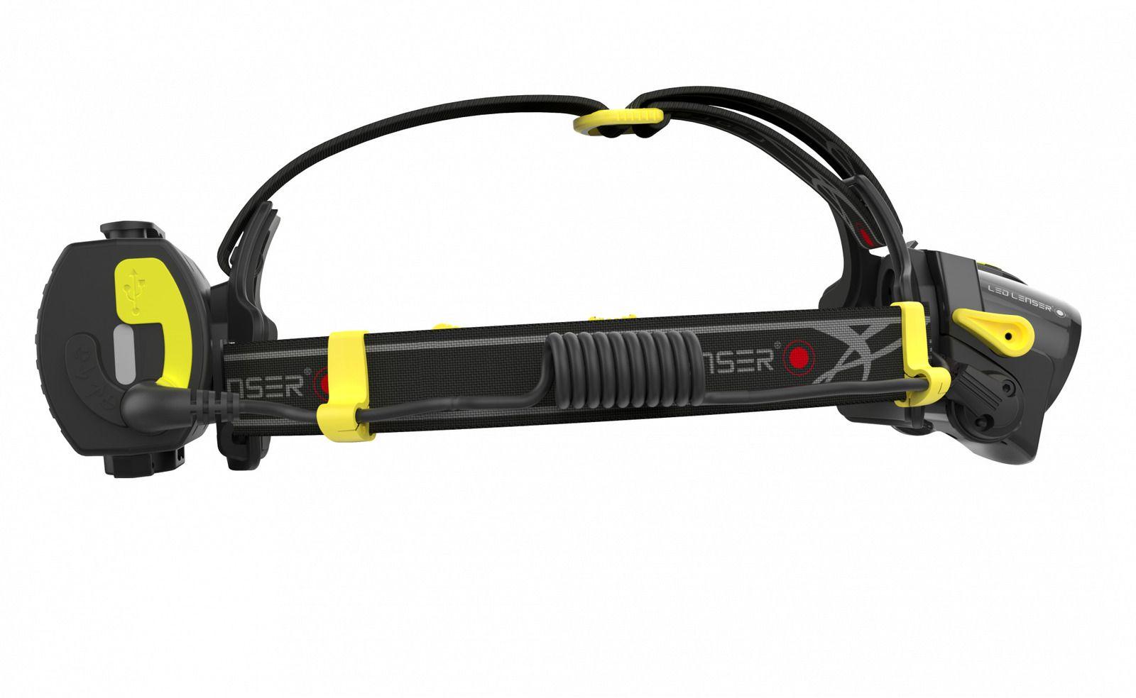 LINTERNA LED LENSER FRONTAL RECARGABLE iXEO19R-1