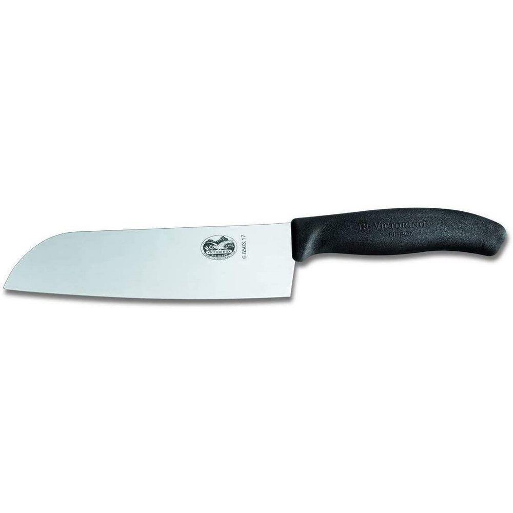 Cuchillo Santoku negro 17 cm blister Victorinox-0