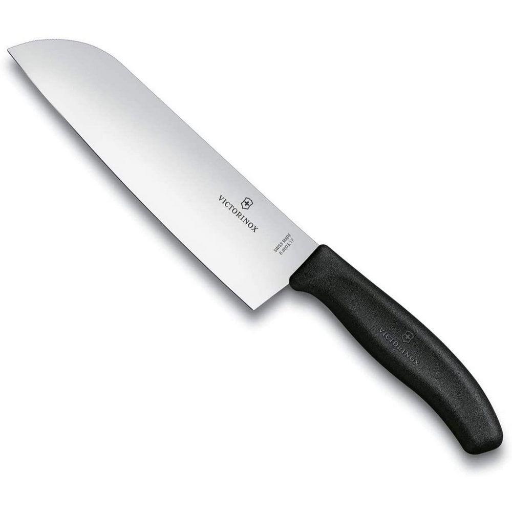 Cuchillo Santoku negro 17 cm blister Victorinox-1
