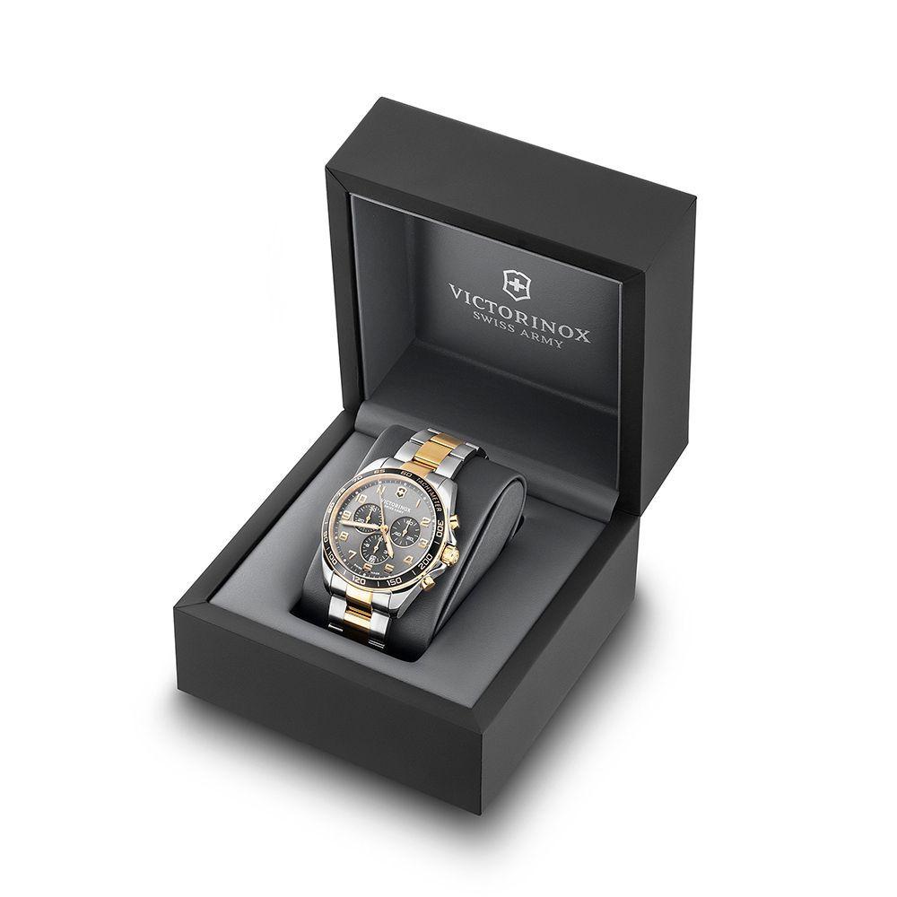Reloj FieldForce Classic Chrono Plata/dorado Victorinox-4