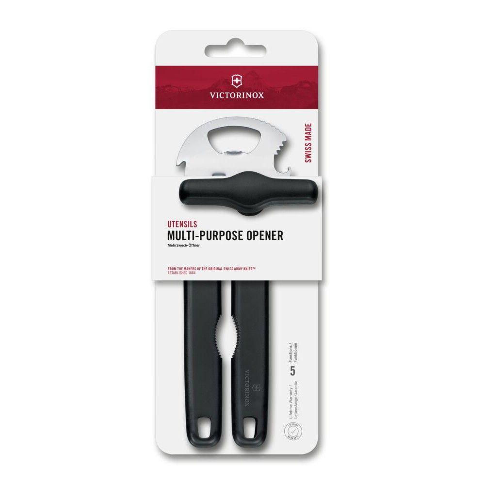 Abrelatas multiusos negro Victorinox-4