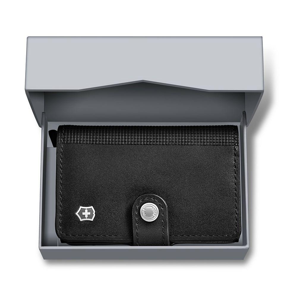 Billetera de cuero Altius Secrid color negro Victorinox.-3