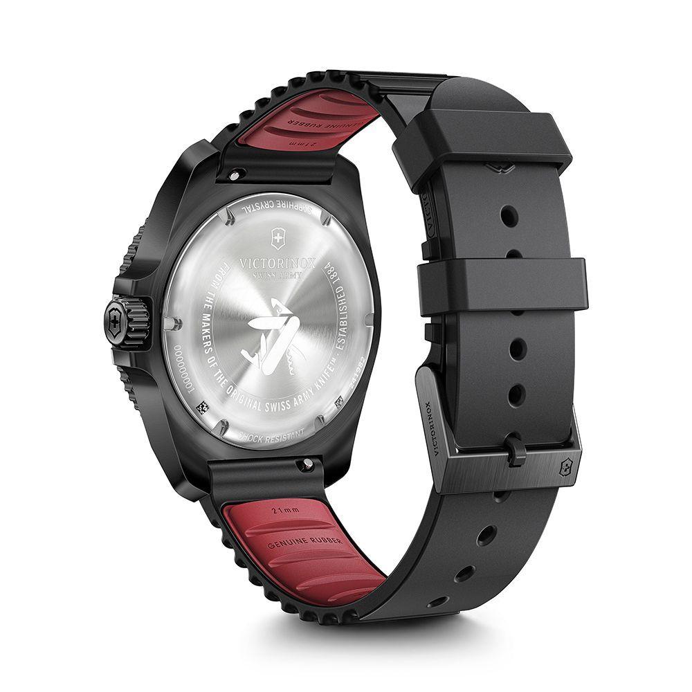 Reloj Journey 1884 dial negro correa caucho-3