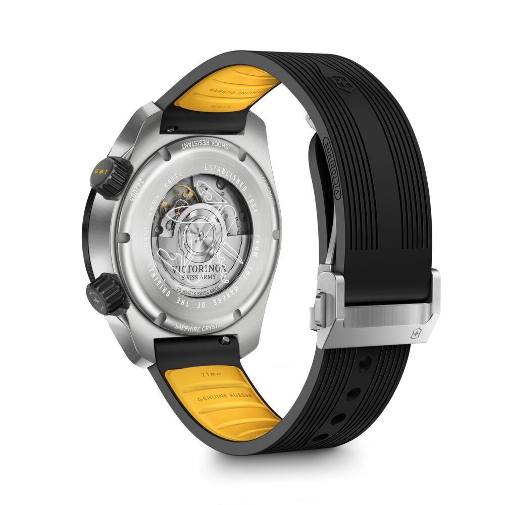 Reloj Air Pro Automático correa caucho negro Victorinox-2