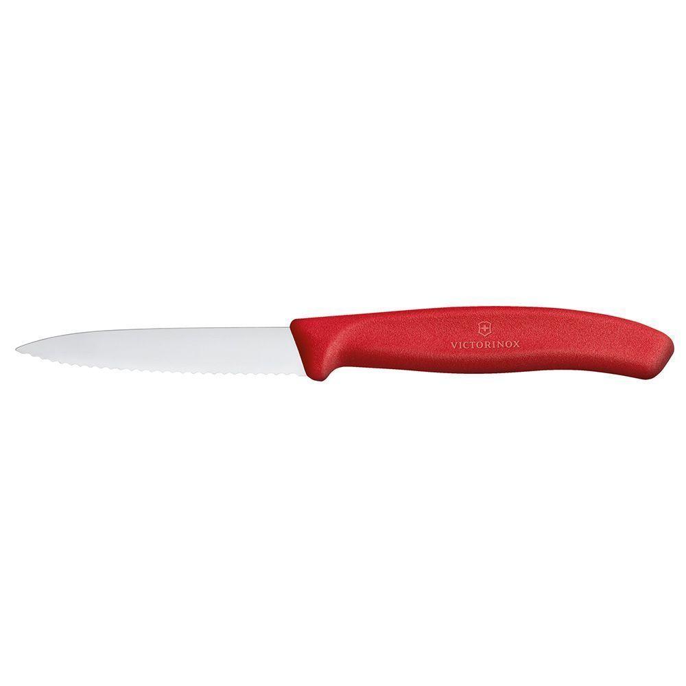 Cuchillo verdura rojo 8 cm Victorinox-0