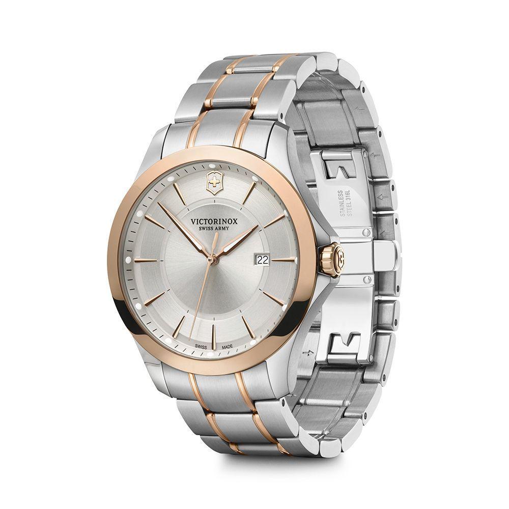 Reloj Alliance correa acero bicolor-1