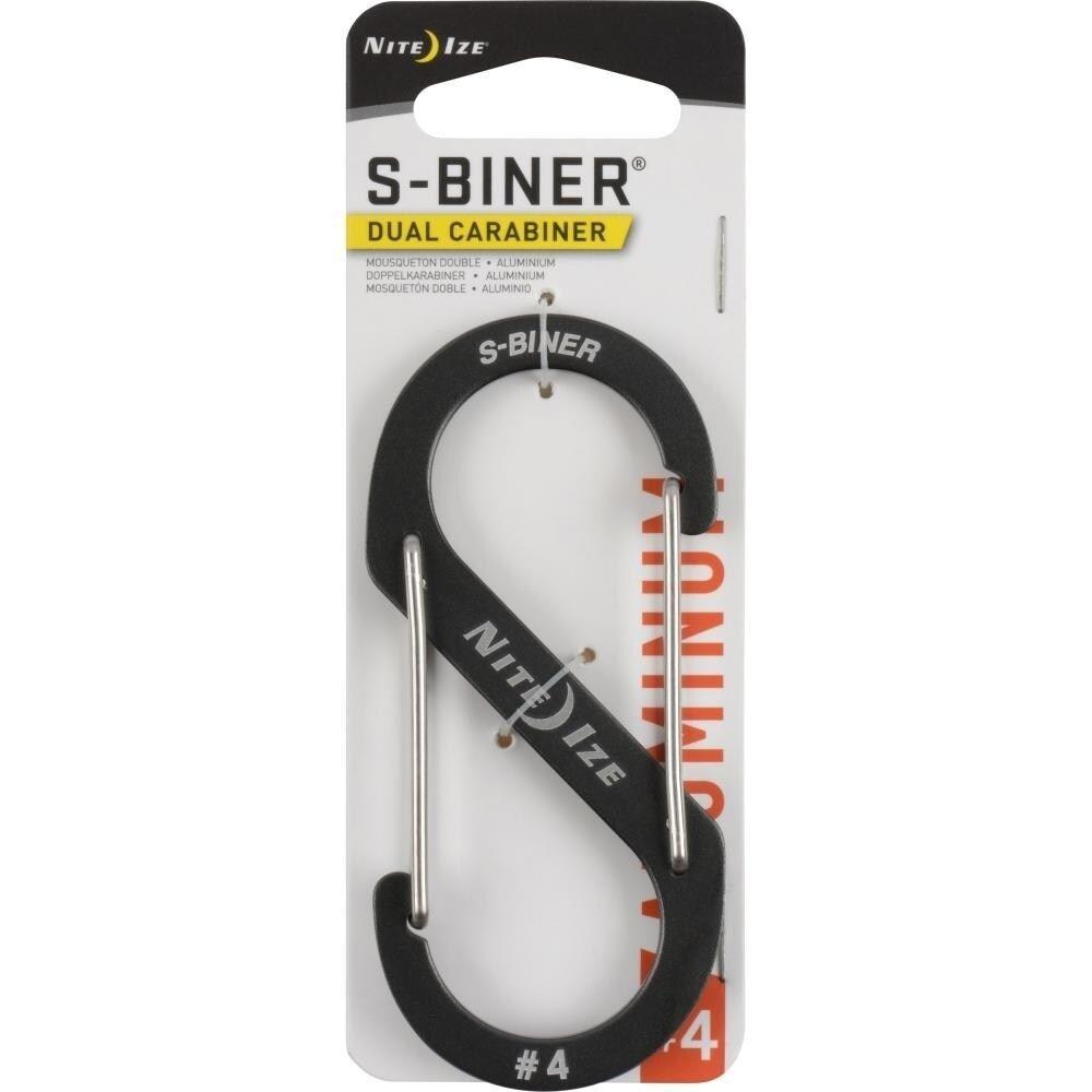 Mosquetón S-Biner® Dual Carabiner #4 Nite Ize gris-1