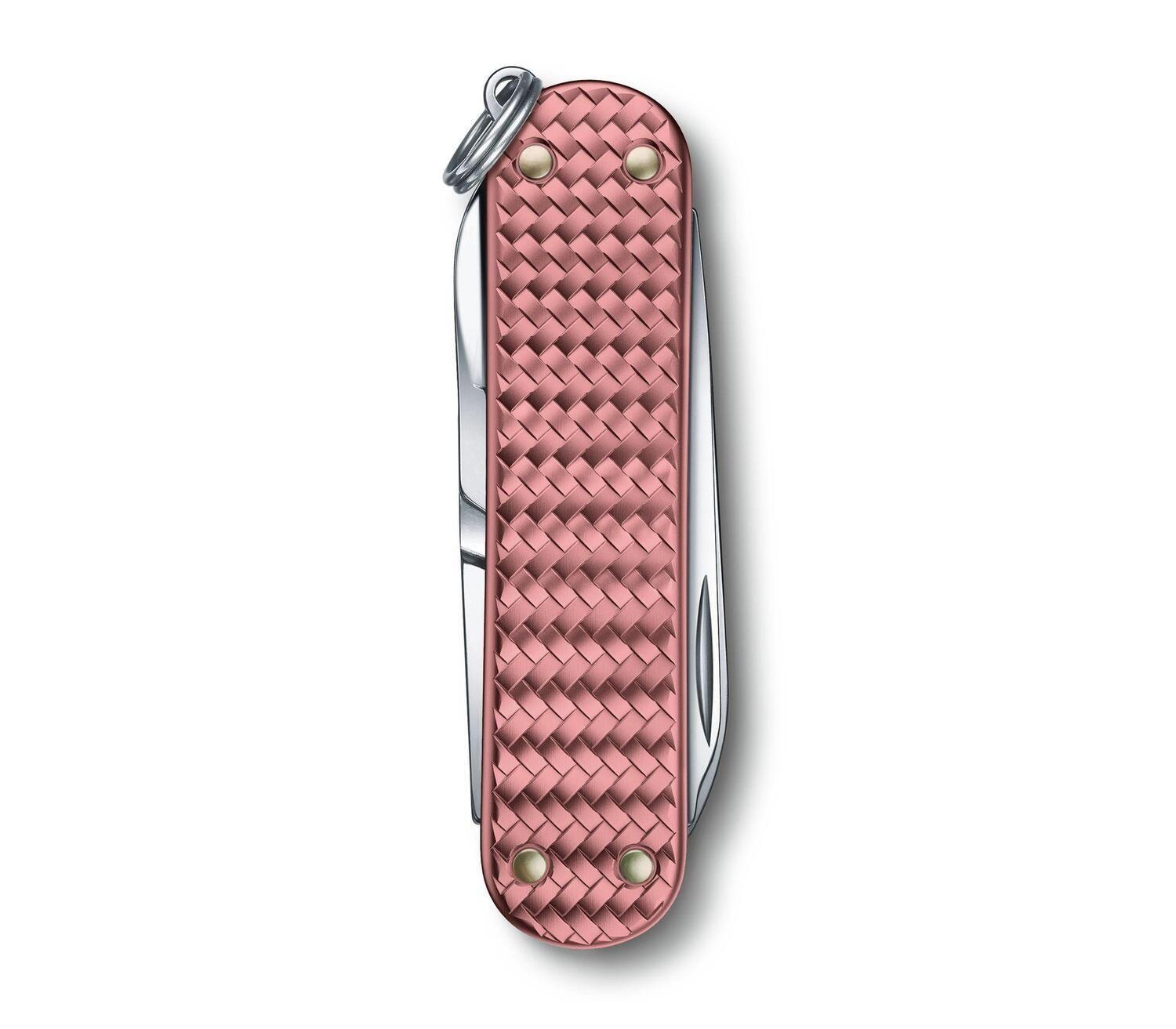 Navaja Pequeña Classic Precious Alox Rosa-2