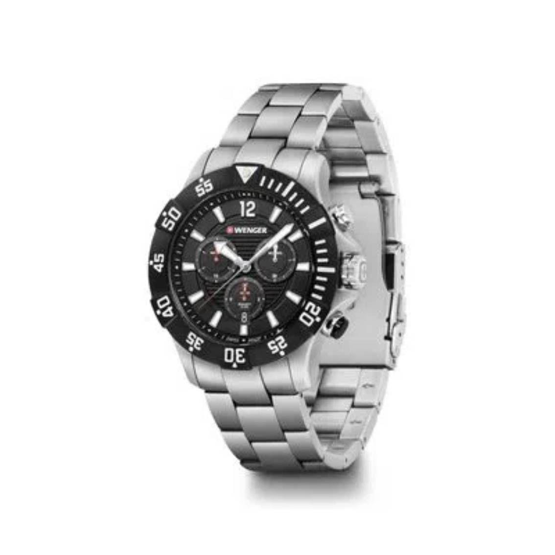 Reloj Seaforce Chrono Dial Negro 43 mm-2