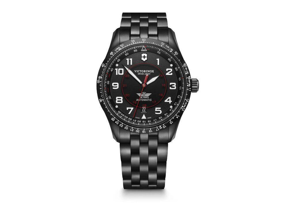 Reloj Airboss Mechanical Dial Negro 42 mm-0