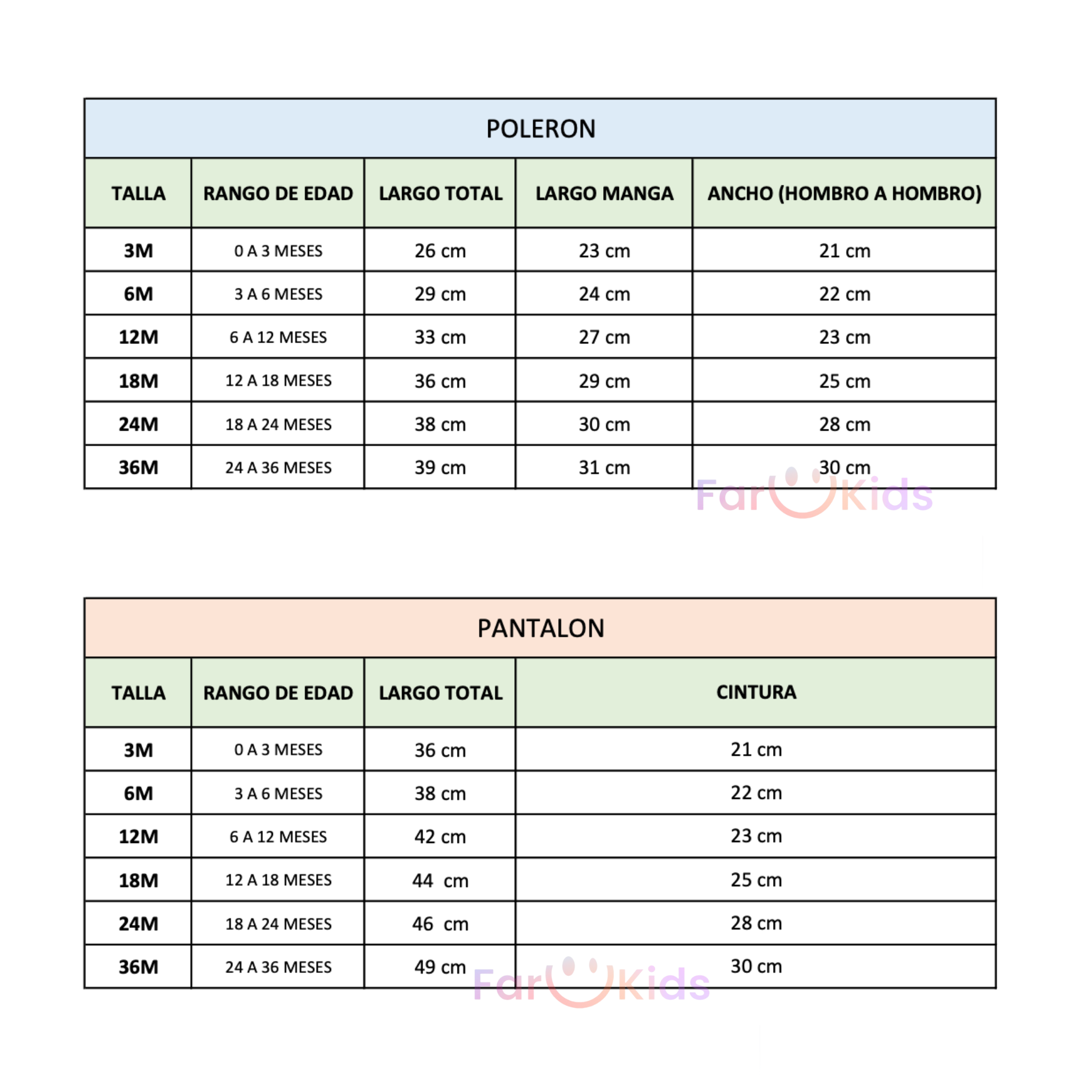 Set 3 Piezas Conjunto Colors Farukids 100% Algodón-2