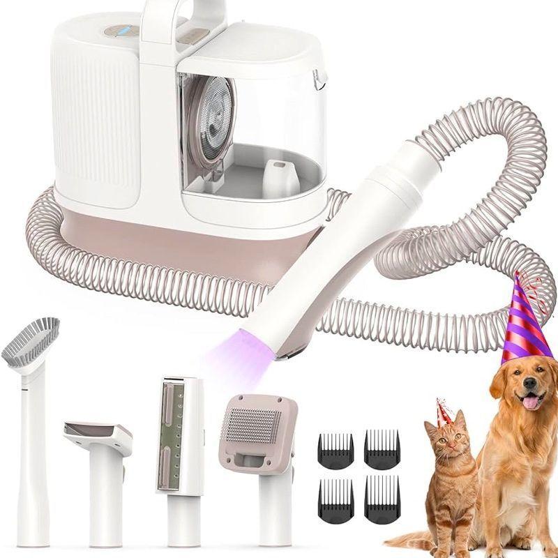 Redroad-aspiradora P17 para mascotas, Kit de aseo para pelo de perro-5