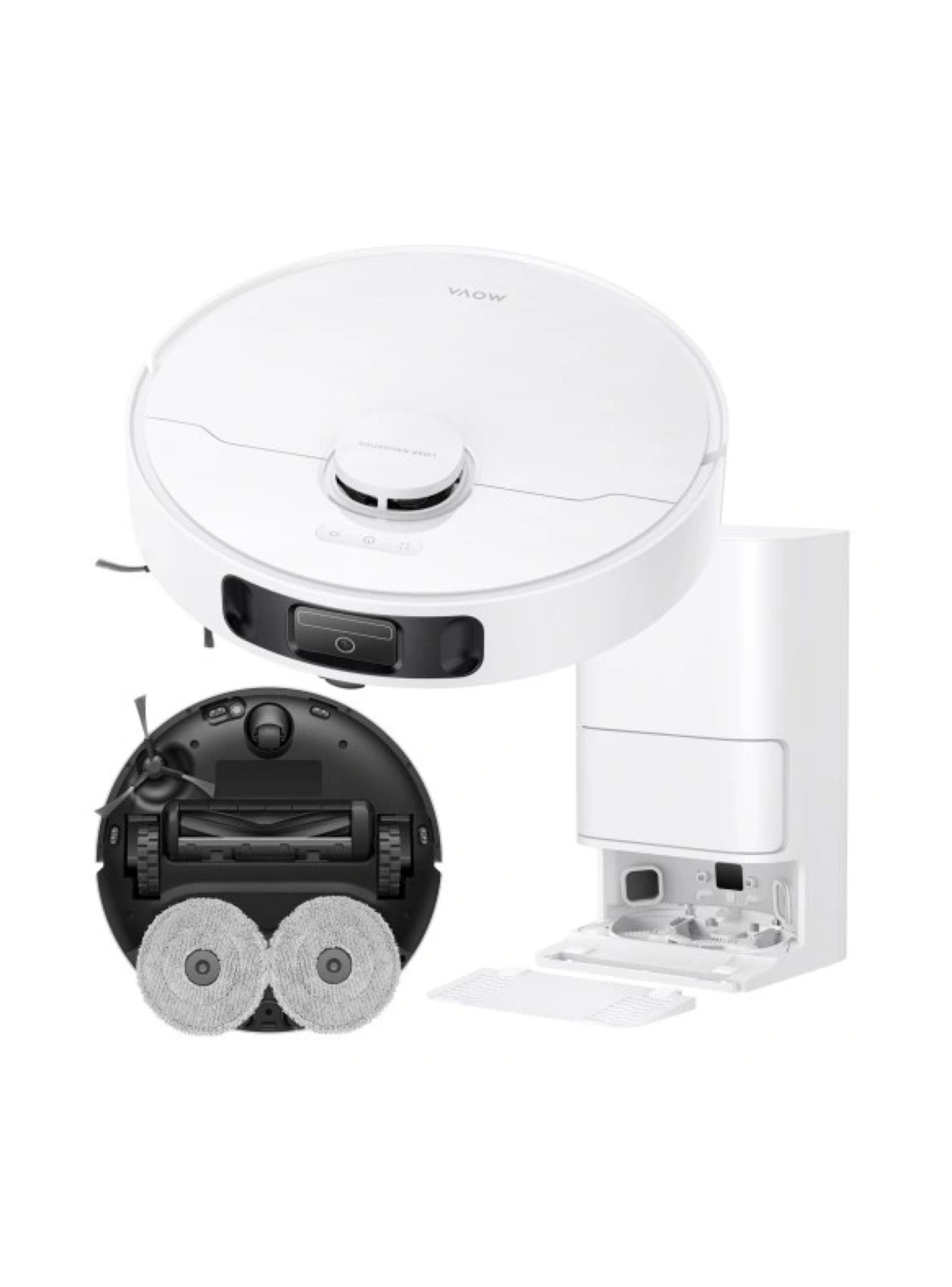 Dreame Mova E30 Ultra Robot Aspirador y Fregasuelos, 7000Pa, Elevación de Fregona de 10,5mm Open Box-2