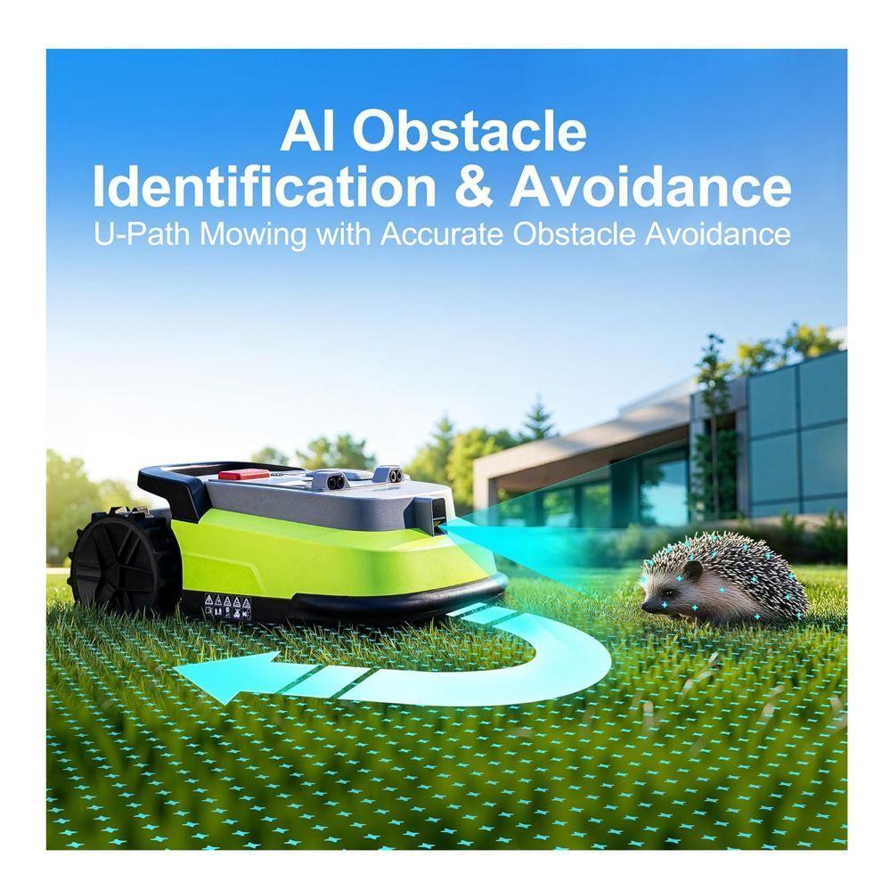 Ubhome M10 Cortac sped robot robot cortac sped RTK AI Vision para una navegaci n precisa-5
