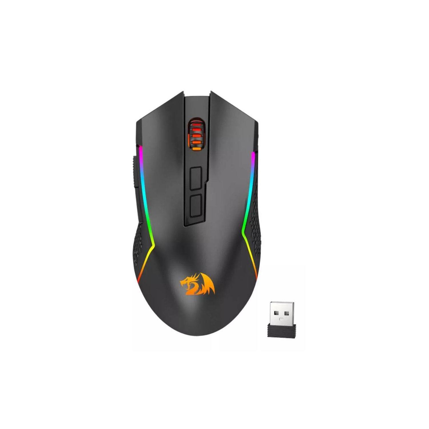 Kit De Mouse Y Teclado Mecanico Inalambricos Redragon S136-3