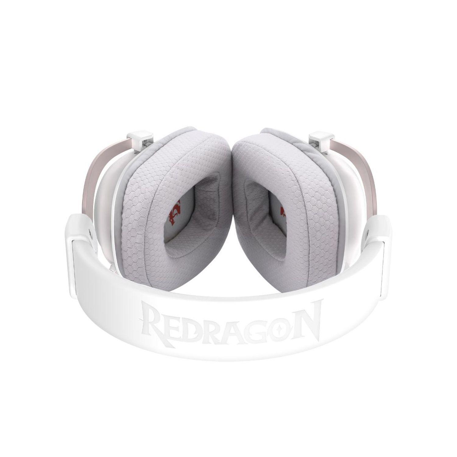 Audífono Gamer Redragon Zeus Pro Wireles 7.1 H510-PRO Blanco-3