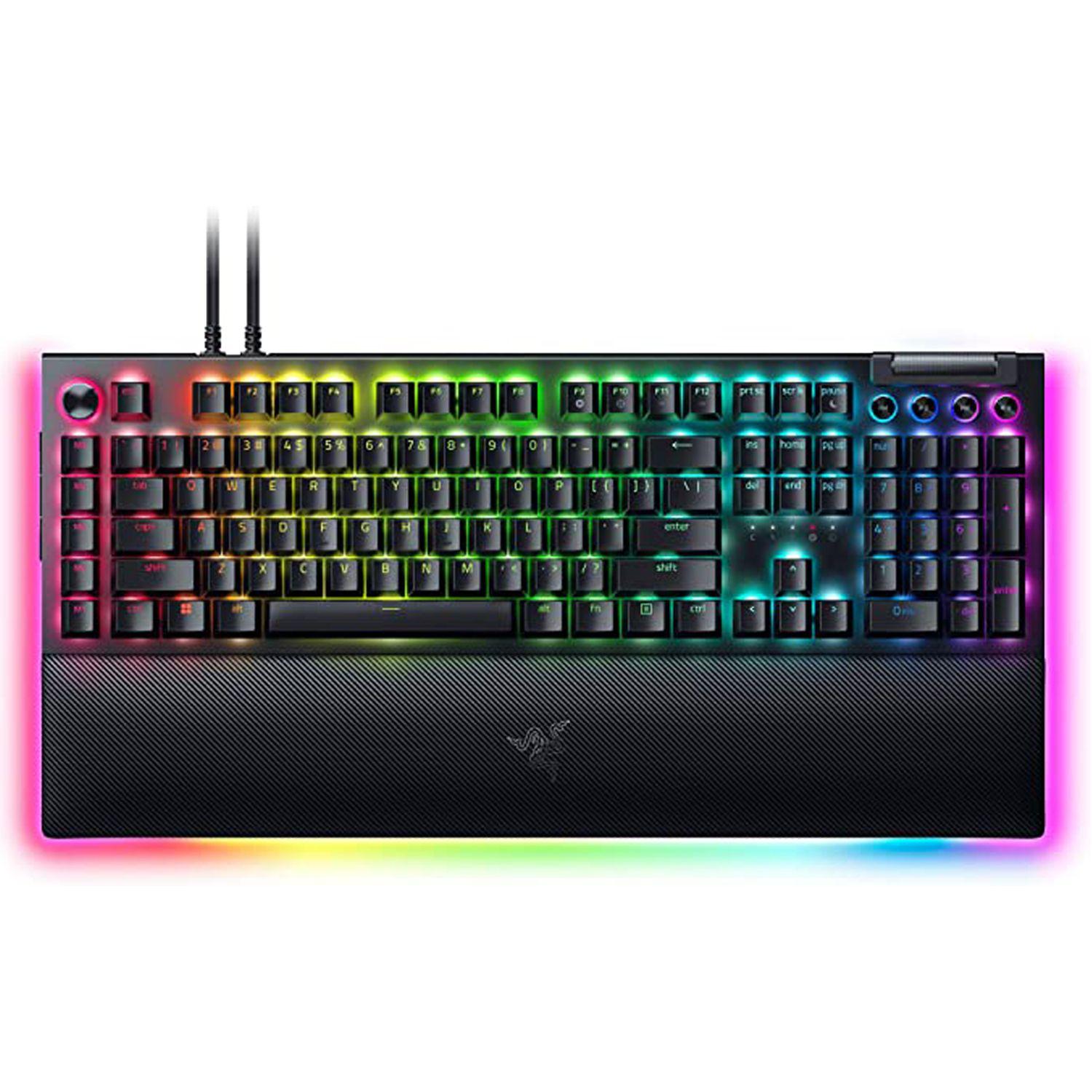 Teclado Gamer Razer Blackwidow V4 Pro Sw Yellow Ingles-0