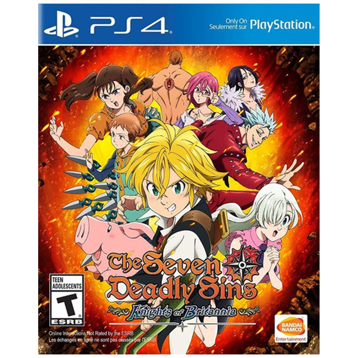 The Seven Deadly Sins Knights of Britannia Ps4-0