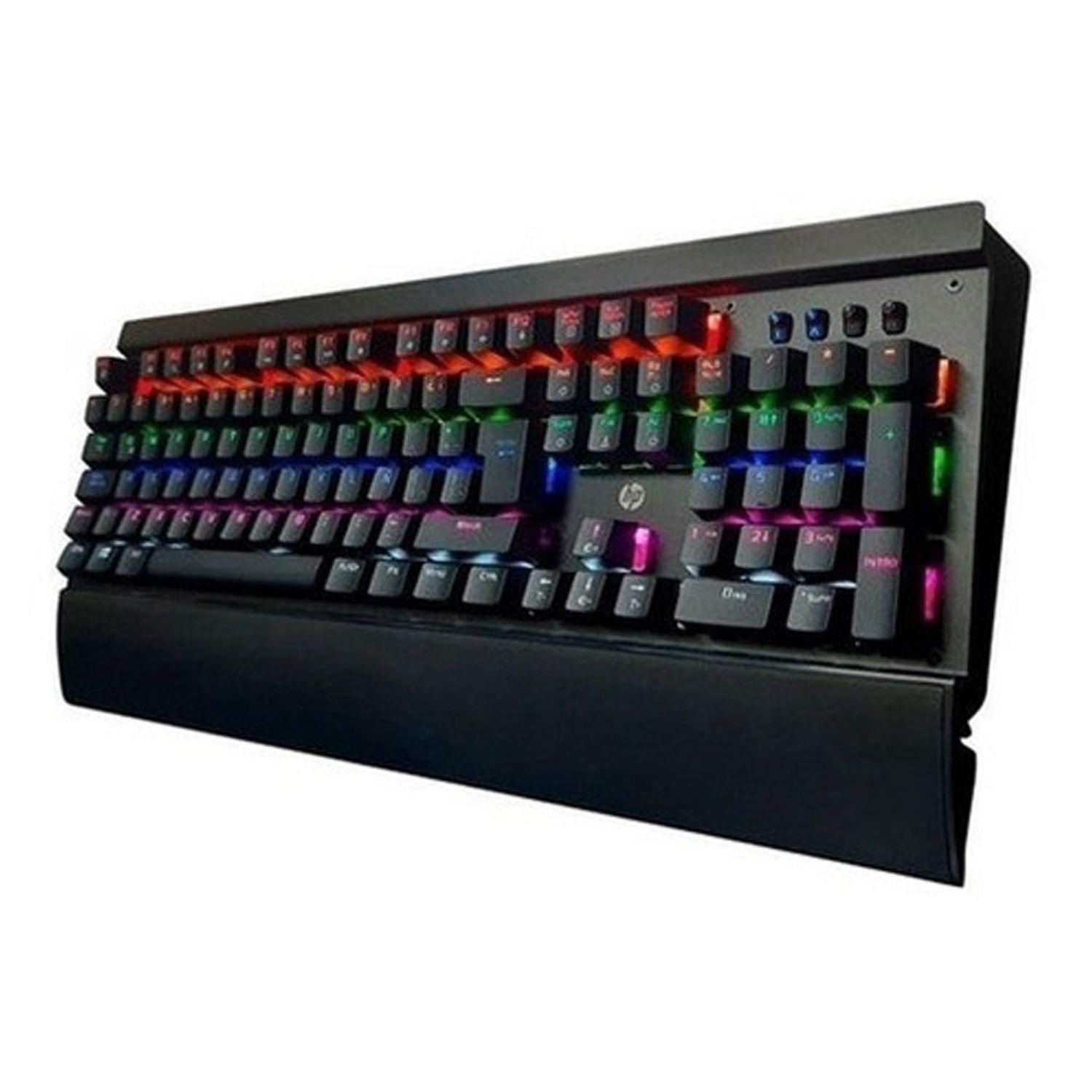 Teclado Gamer Mecánico Rgb Hp Gk500 - Crazygames-0