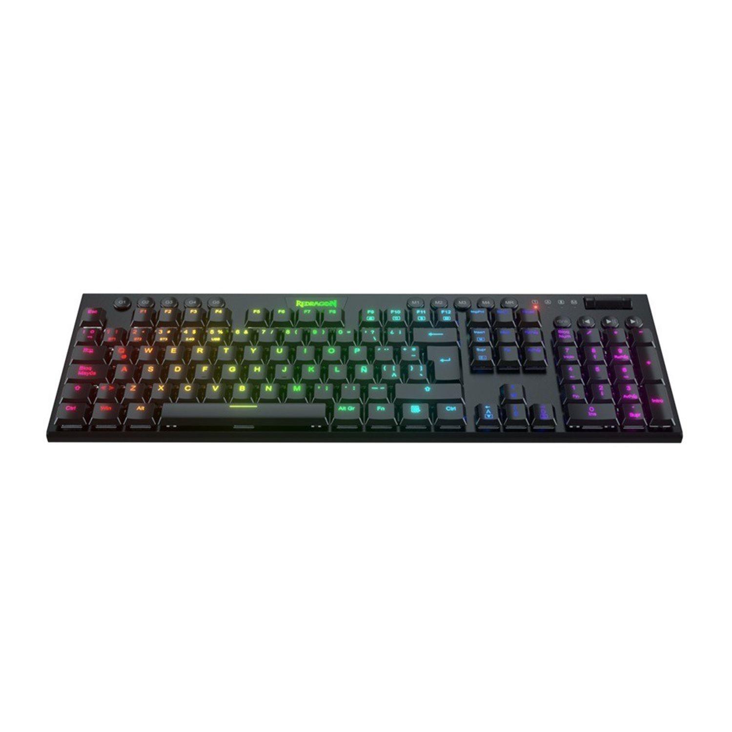 Teclado Mecánico Redragon Horus Black K619-rgb Cableado-1