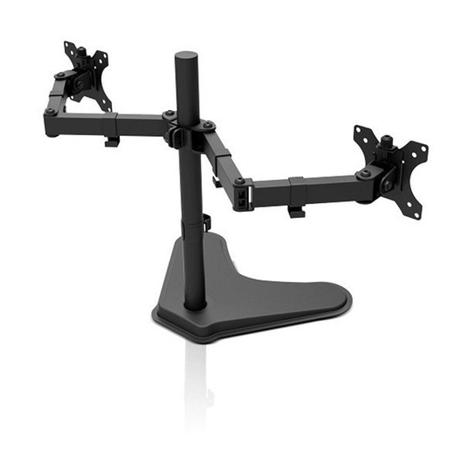 Monitor Mounting Doble Con Base 13 A 32 Pulgadas Klip Xtreme-1
