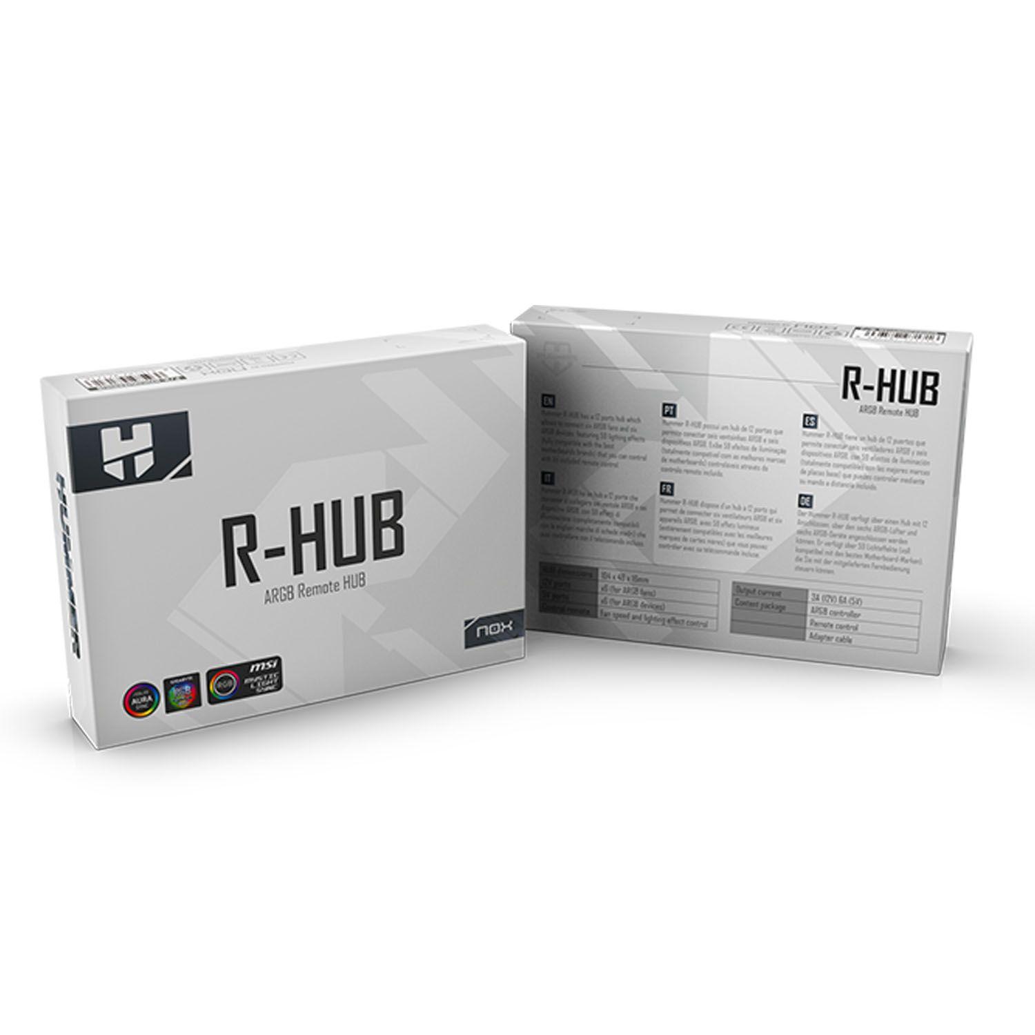 Controlador de Ventilador R-Hub Argb - Crazygames-1