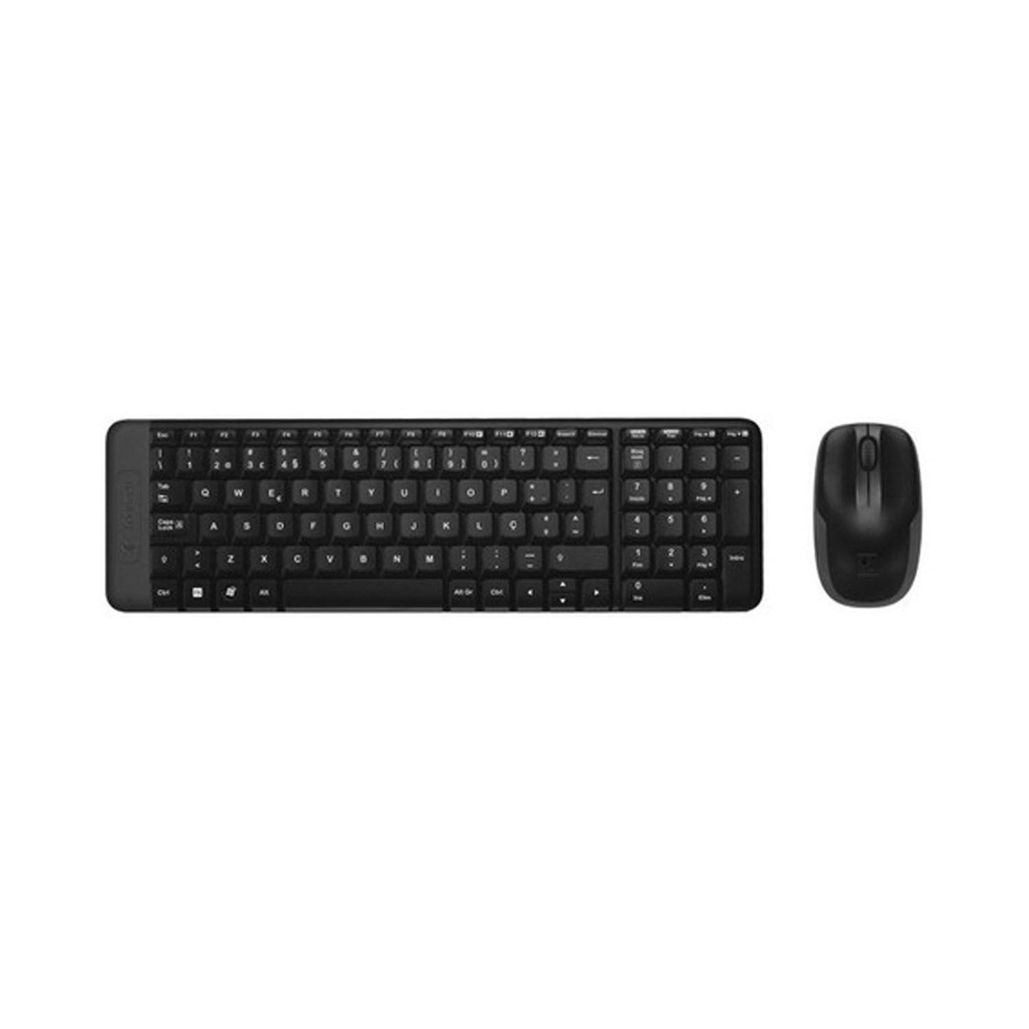 Kit Teclado Y Mouse Inalambricos Logitech Mk220 - Crazygames-0