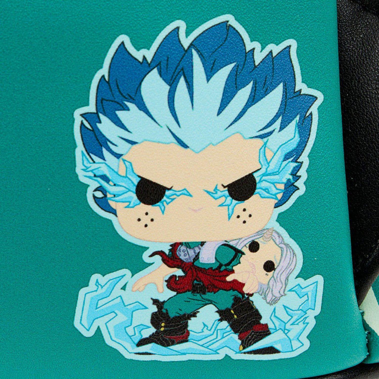Mochila Loungefly Pop My Hero Academia Deku Infinity Glow-4