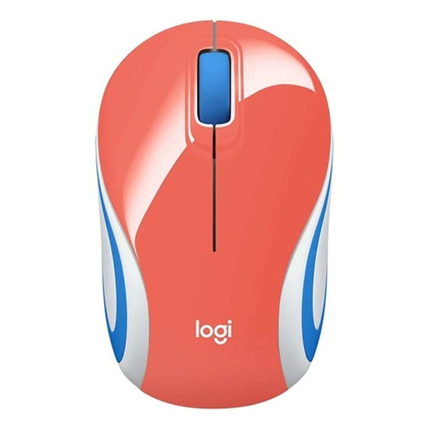 Mouse Inalambrico Logitech Coral M187-0