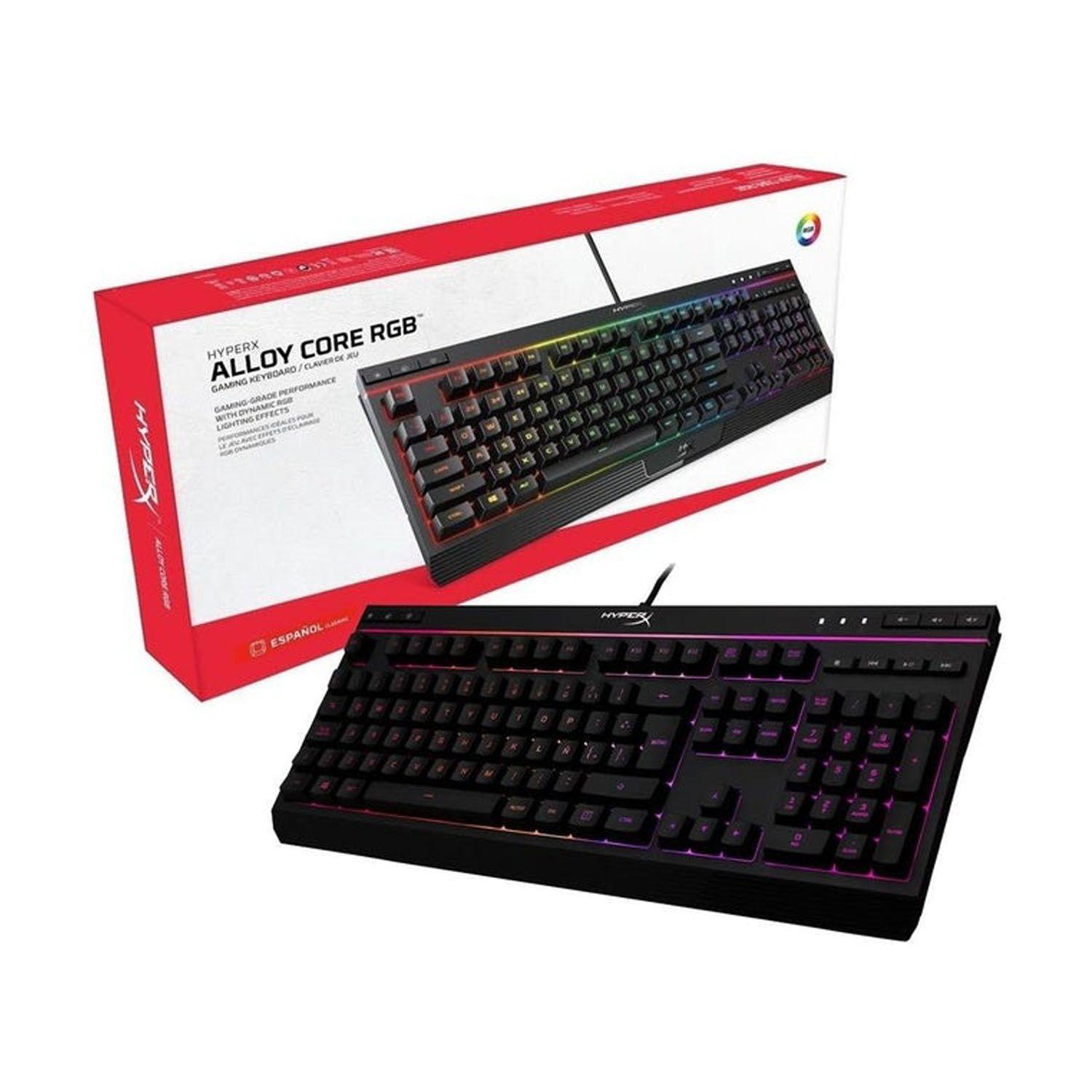 Teclado Gamer Hybrido Hyperx Alloy Core Rgb - Crazygames-2