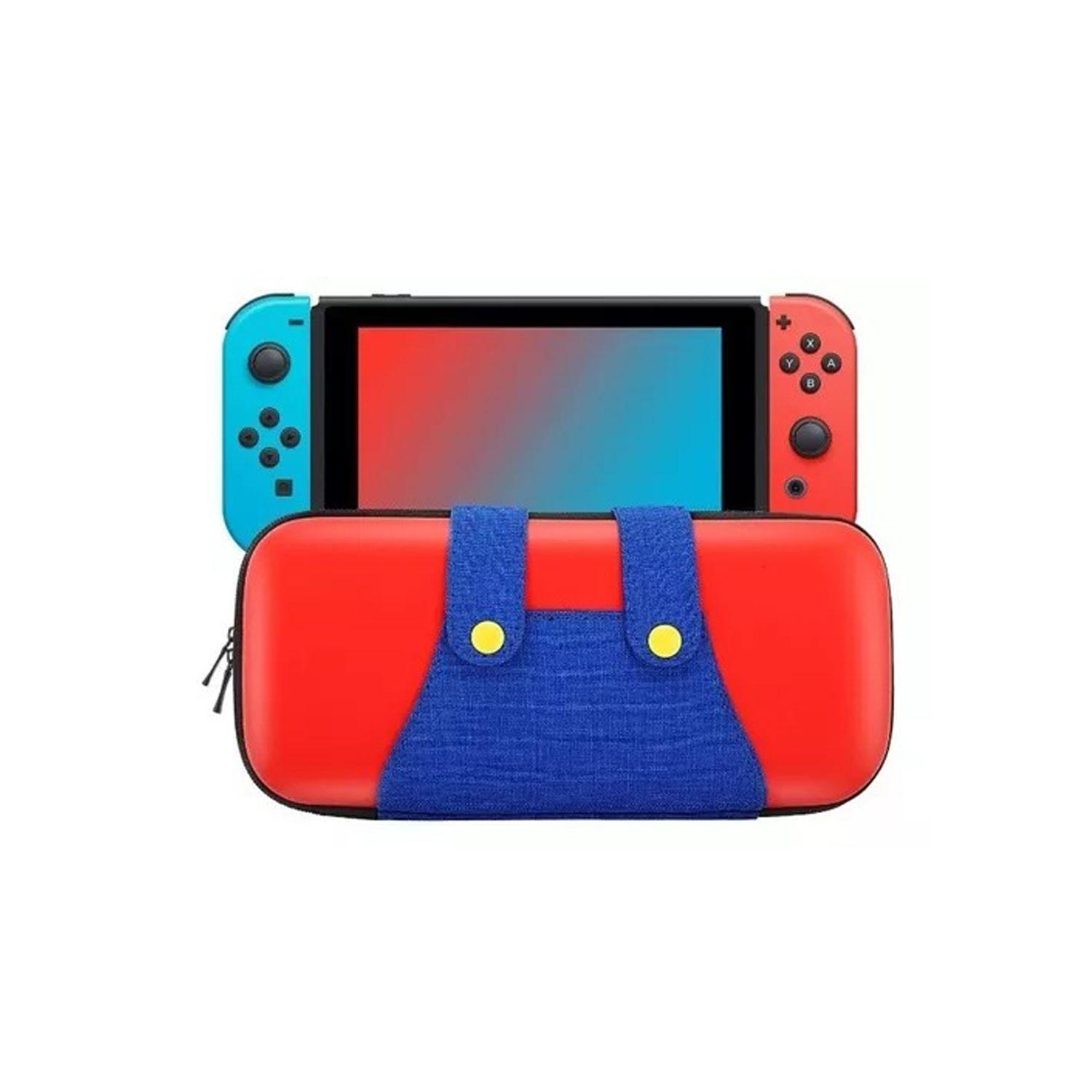 Estuche Protector Compatible Switch V1 V2 Jardinera Mario-2