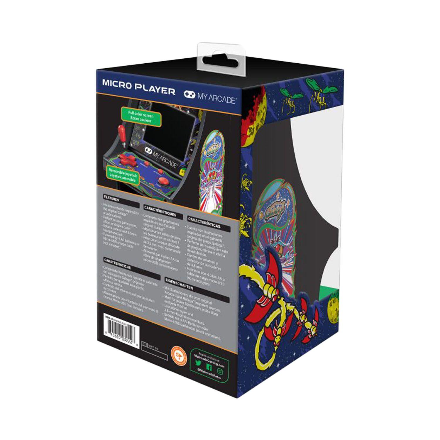 MIni Consola Portatil My Arcade Micro GALAGA DGUNL-3222-4