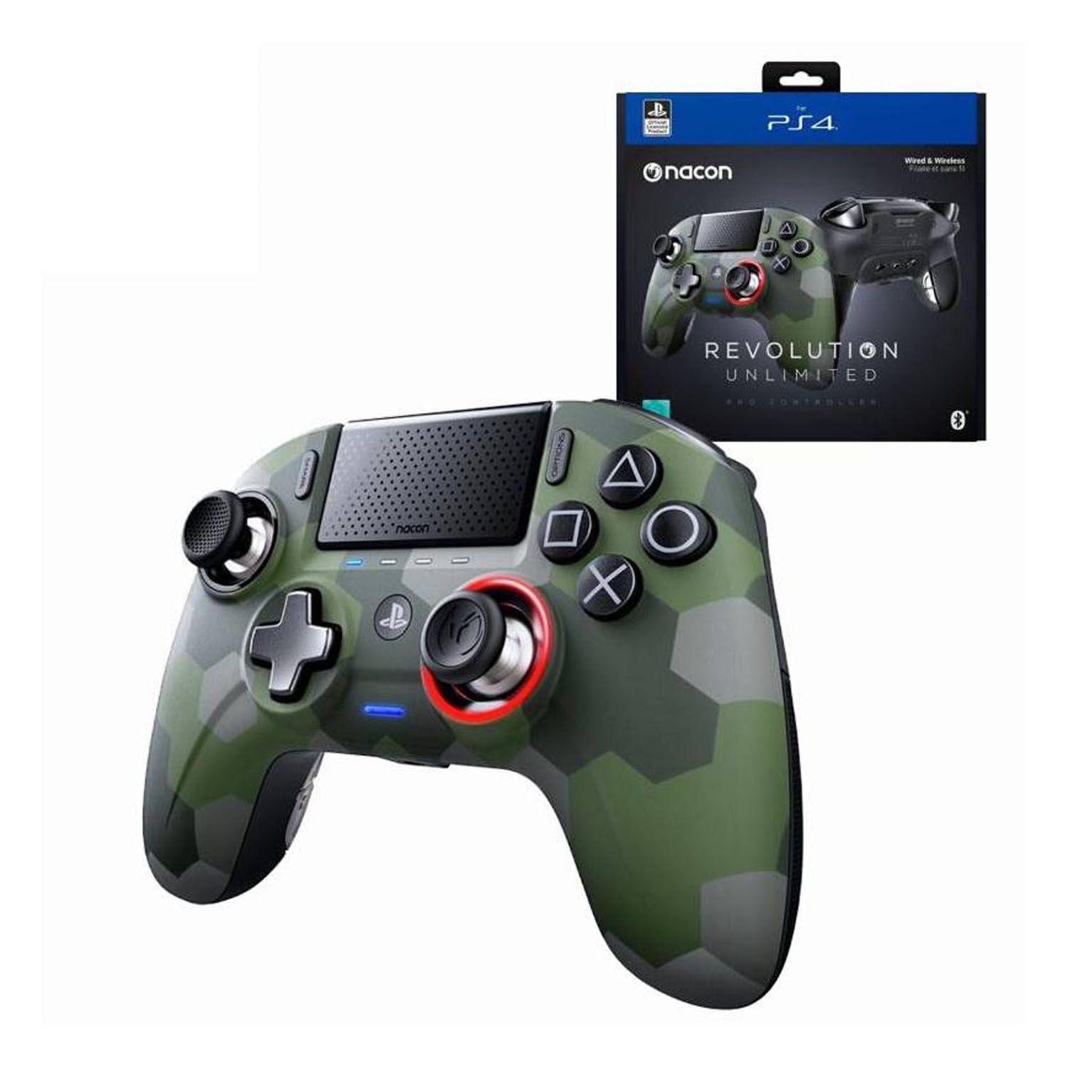 Control Ps4 Nacon Revolution Unlimited Camo Pro Controller-0