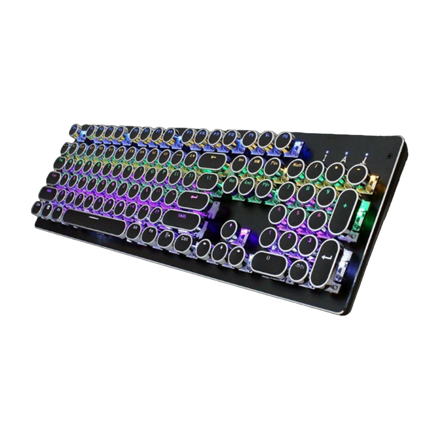 Teclado Gamer PM-1045R Negro Switch Blue Panther-0