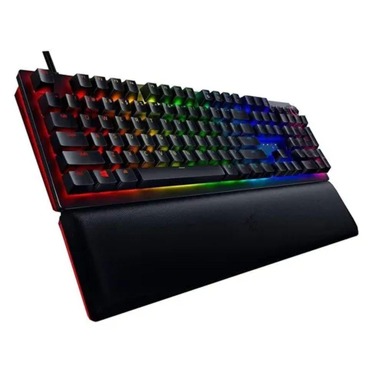 Teclado Razer Huntsman V2 Switch Purpura Español- Crazygames-2