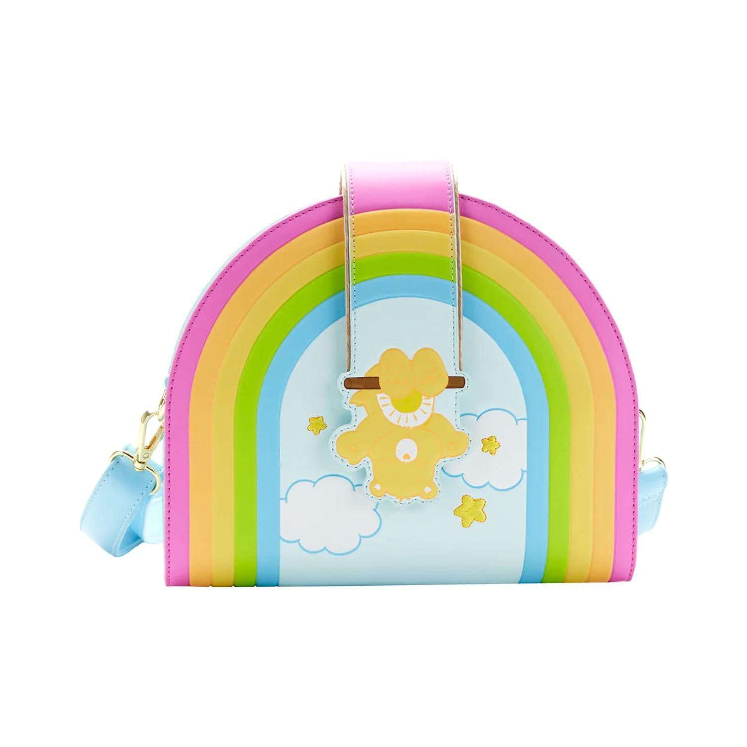Cartera Loungefly Care Bear Rainbow Swing-0