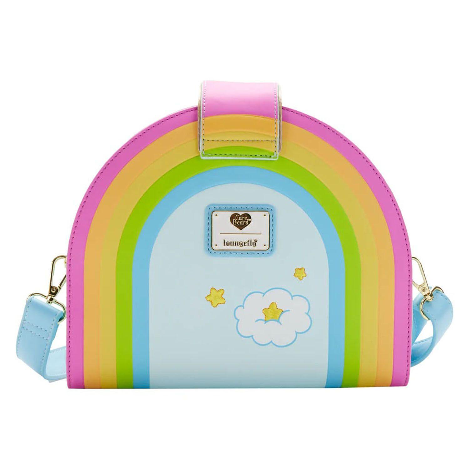 Cartera Loungefly Care Bear Rainbow Swing-1