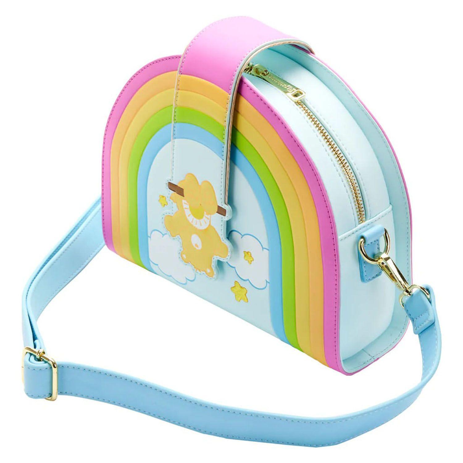 Cartera Loungefly Care Bear Rainbow Swing-3