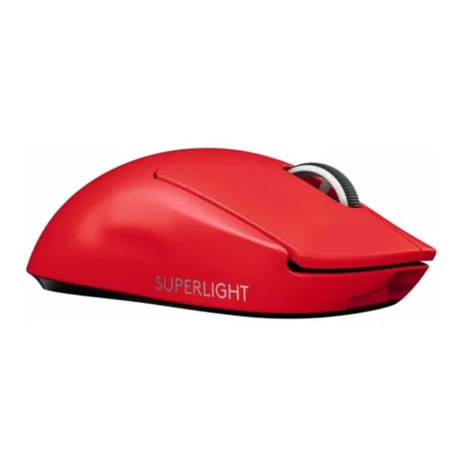 Mouse Gamer Logitech G Pro X SUPERLIGHT Rojo - Crazygames-1