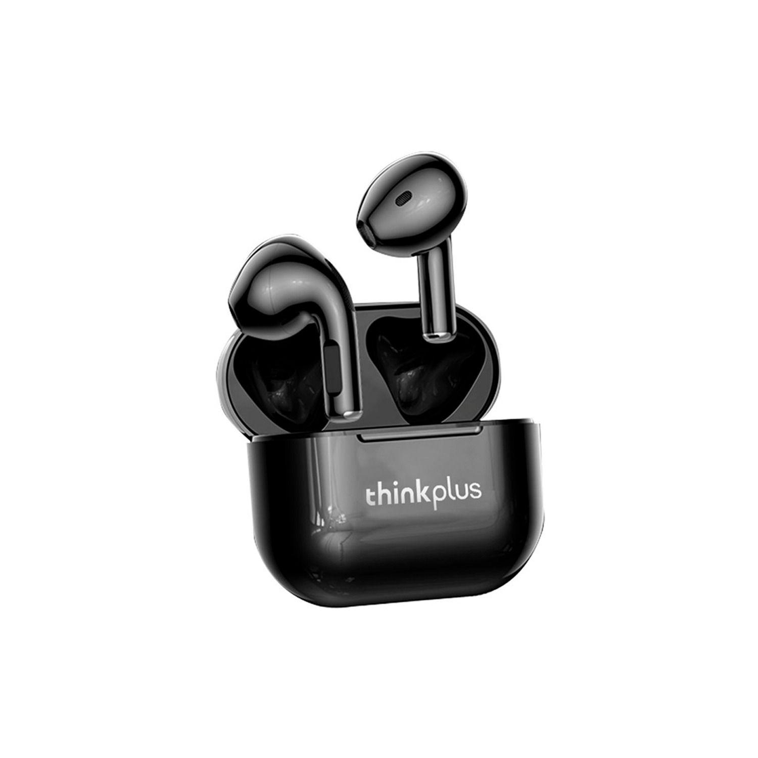 Audifono Bluetooth 5.0 Lenovo LP40 Black - Crazygames-0