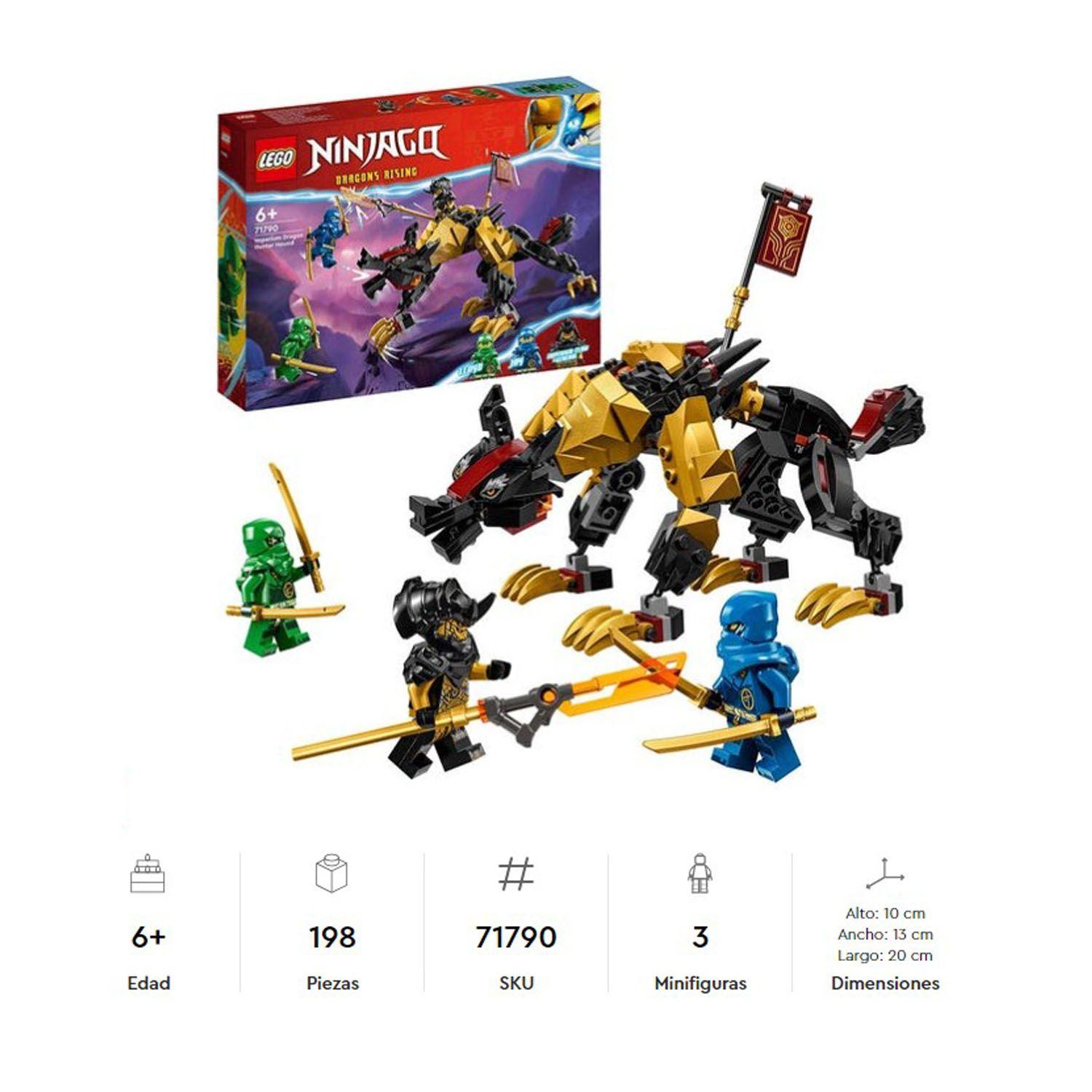 Lego Ninjago Sabueso Cazadragones de Imperium 71790-8