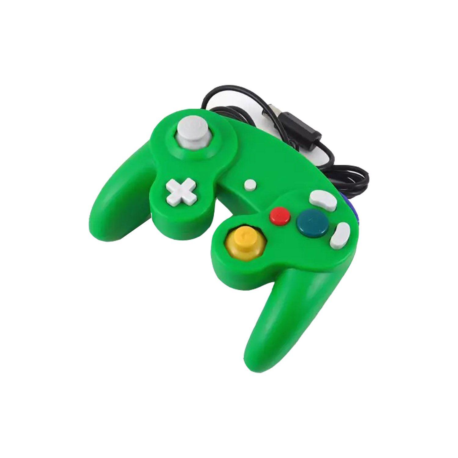 Control OEM Compatible Con Gamecube - Verde-1