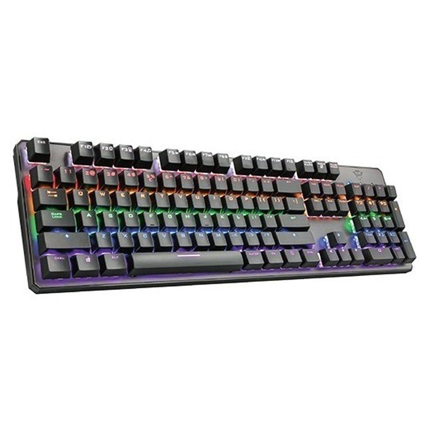Teclado Gamer Mecanico Asta Gxt 865 Trust Swtch Red-2