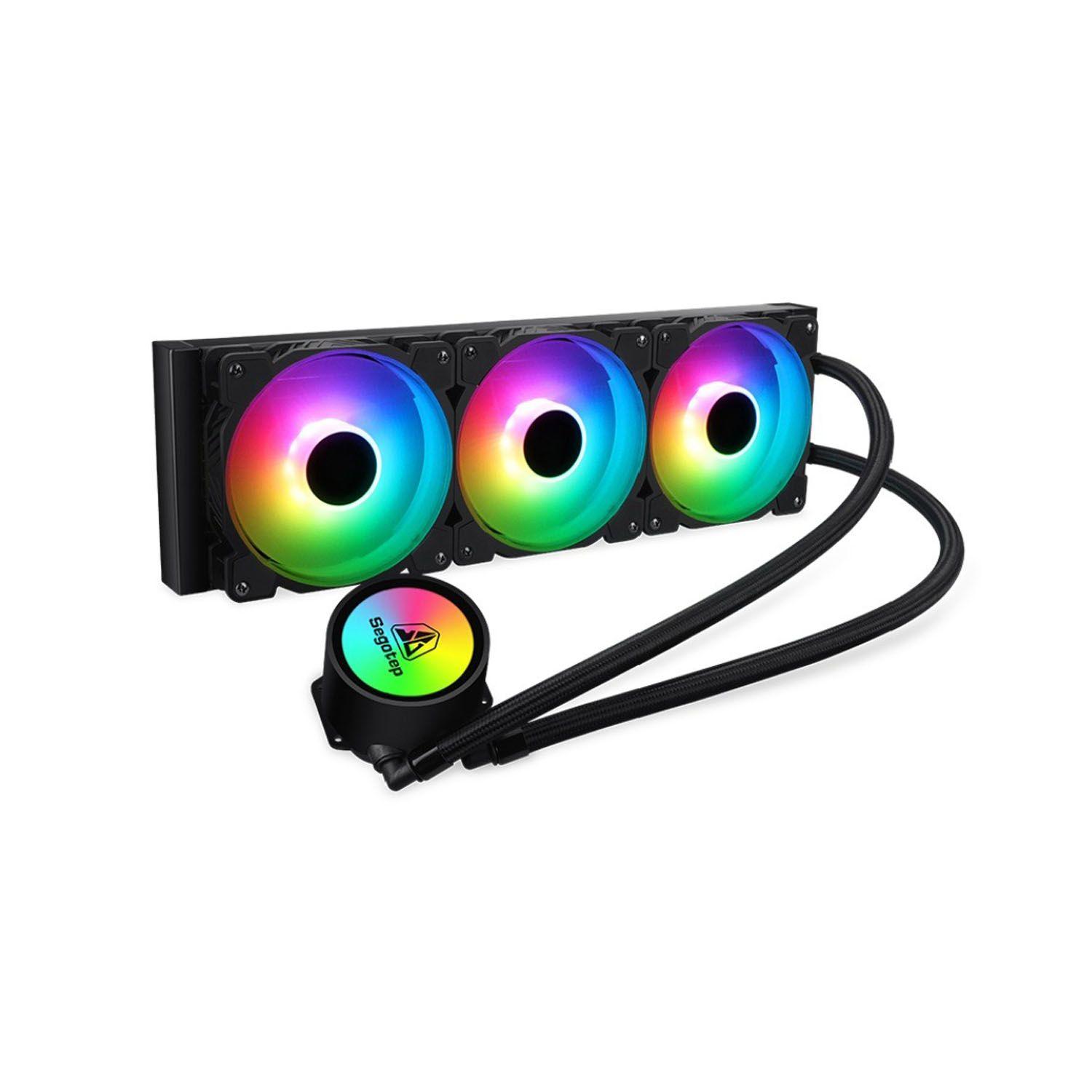 Refrigeracion Liquida 3 ventiladores Argb Belced 360 Black-0