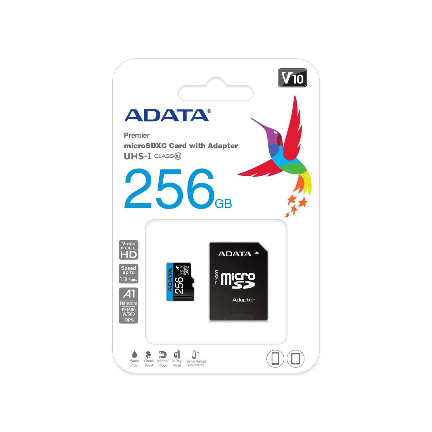 Memoria Micro Sd Adata UHS-1 Clase 10 256gb -Crazygames-2