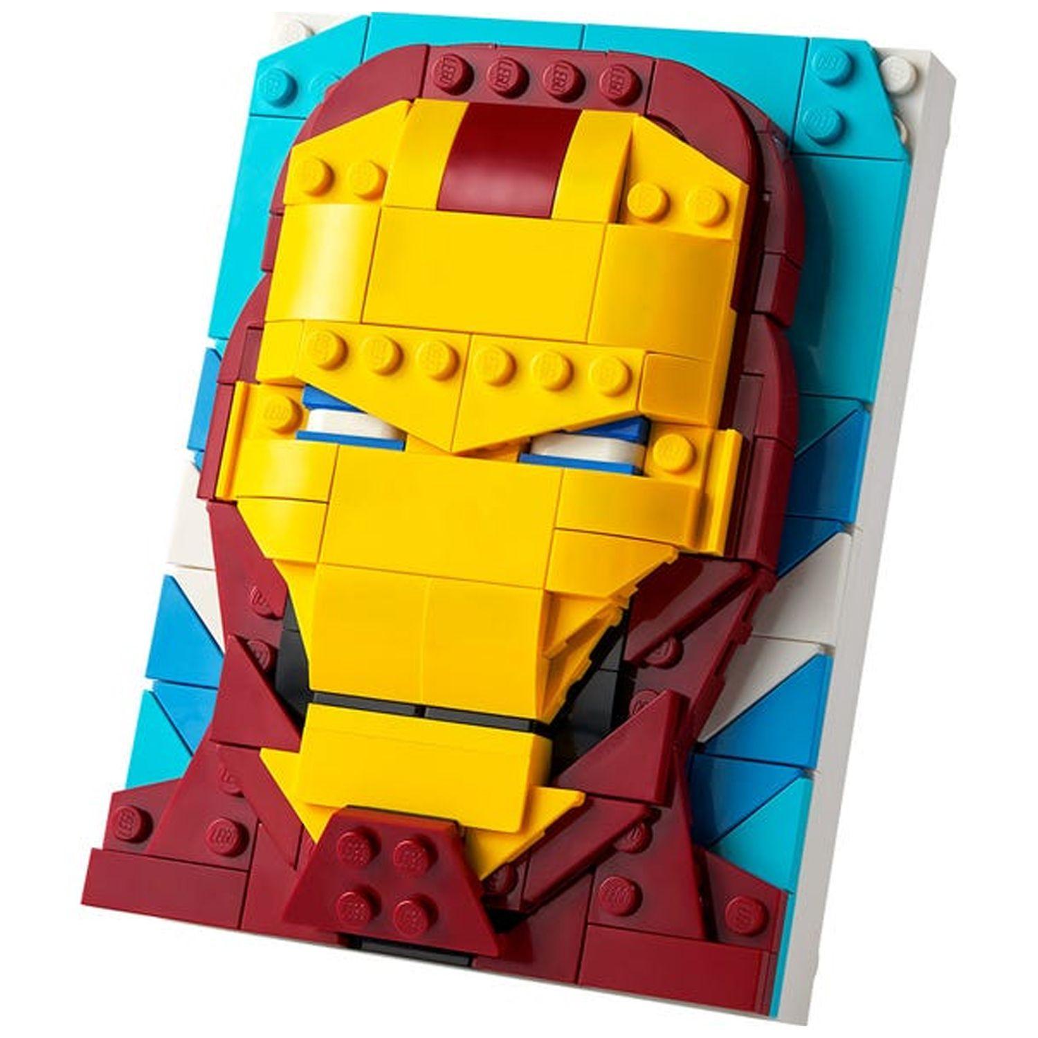 Lego Brick Sketches Marvel Iron Man 200 piezas - Crazygames-1