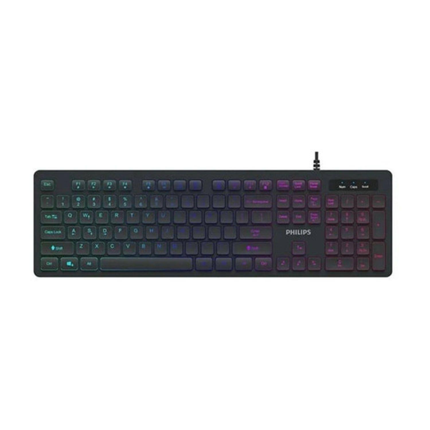 Teclado Gamer Membrana Philips G264 Momentum - Pc/ps4/xbox-1