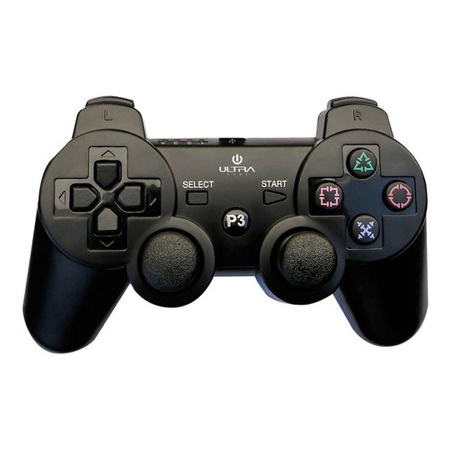Control Compatible Ps3 Negro Inalambrico Ultra-0
