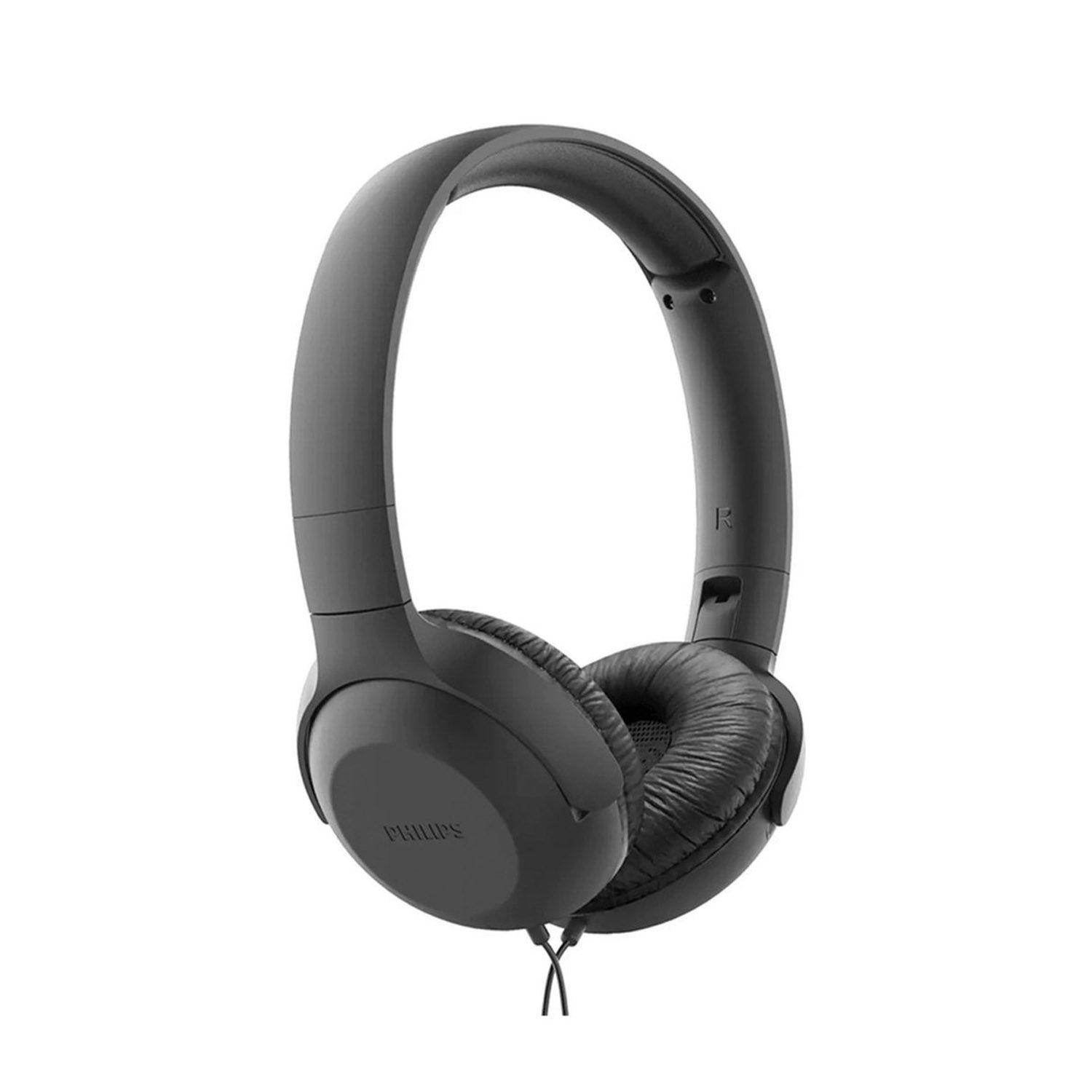 Audífono Philips Alámbrico TAUH201BK Negro-0